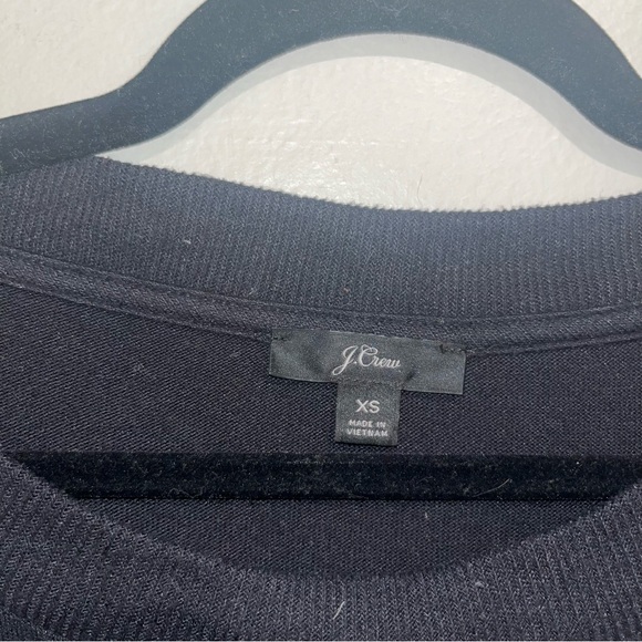 J. Crew Supercozy Button Shoulder Boatneck Button Sweater Sz XS - Picture 2 of 5